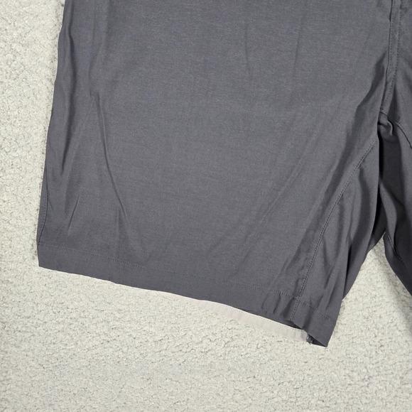 Marmot Shorts Mens XL Gray 9" Lightweight Casual Preppy Logo Nylon Blend Chino - Picture 3 of 12